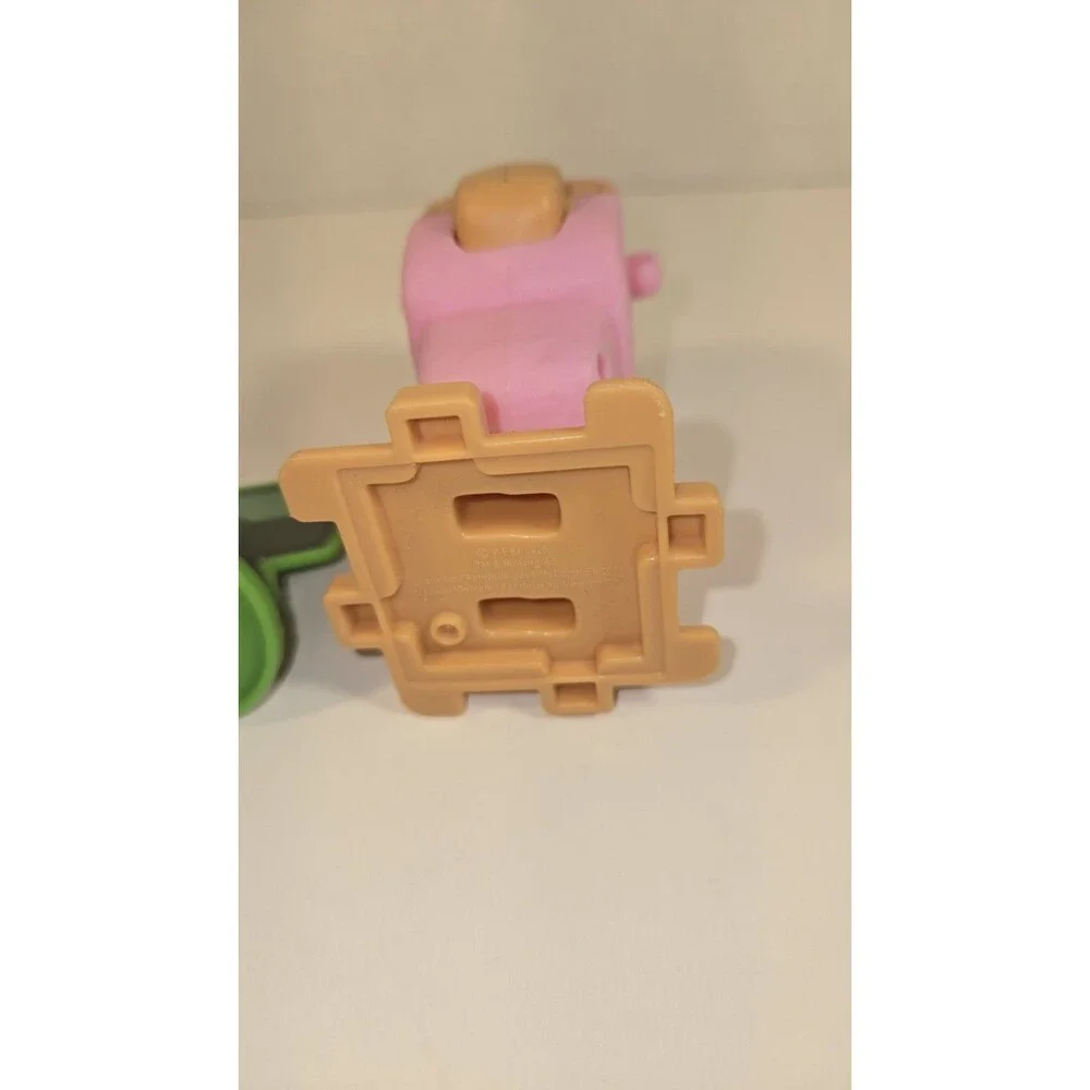 McDonald’s Minecraft Happy Meal toys  2025 Lot Of 3 - Pink Sheep #8 & 2 Bees #10